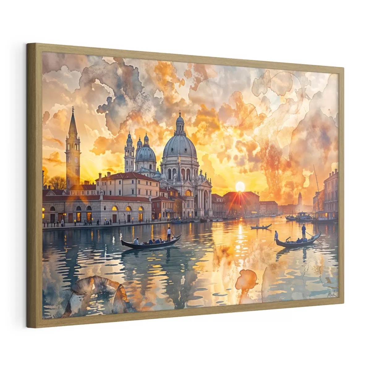 Poster Venecia al atardecer f40027