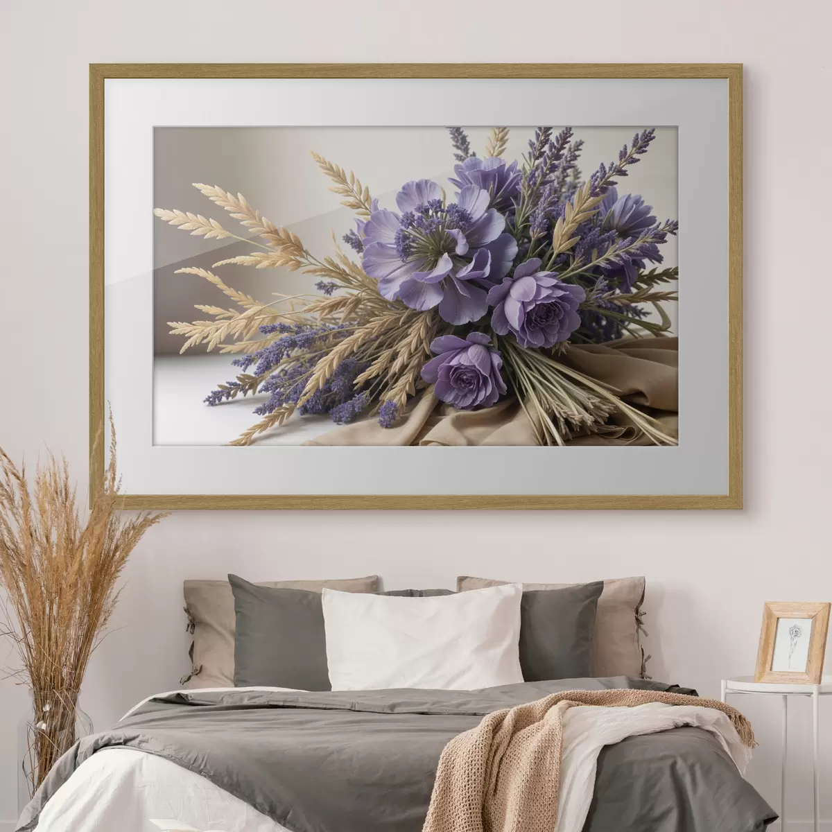 Poster Cosecha violeta f40030