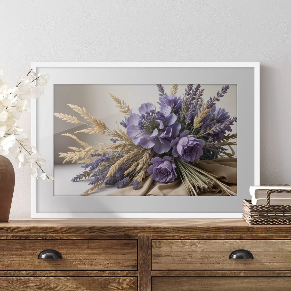 Poster Cosecha violeta f40030