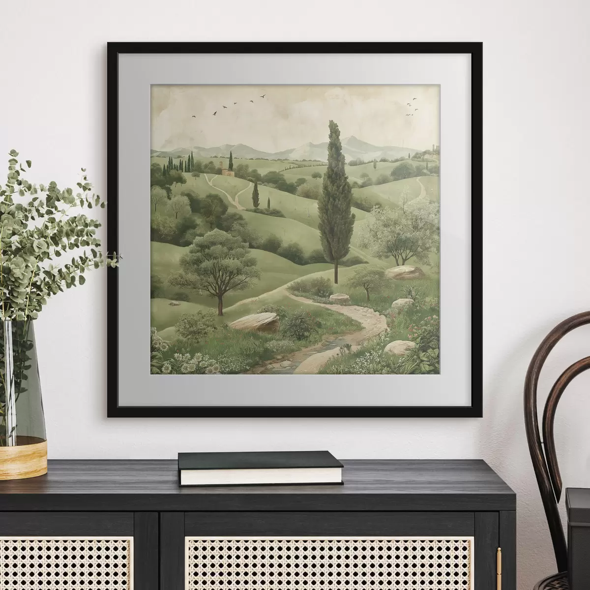 Poster Árbol y eternidad f40075