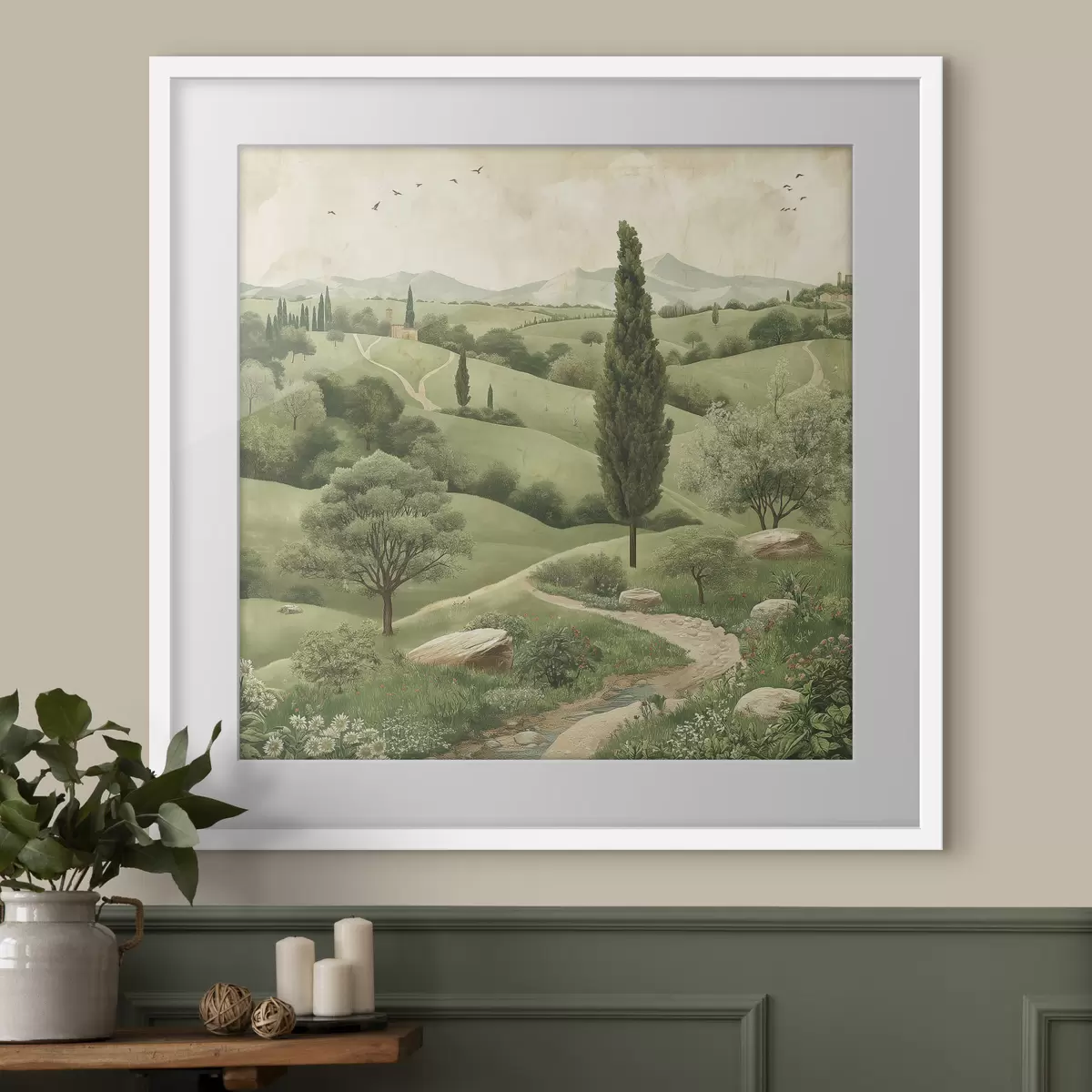 Poster Árbol y eternidad f40075