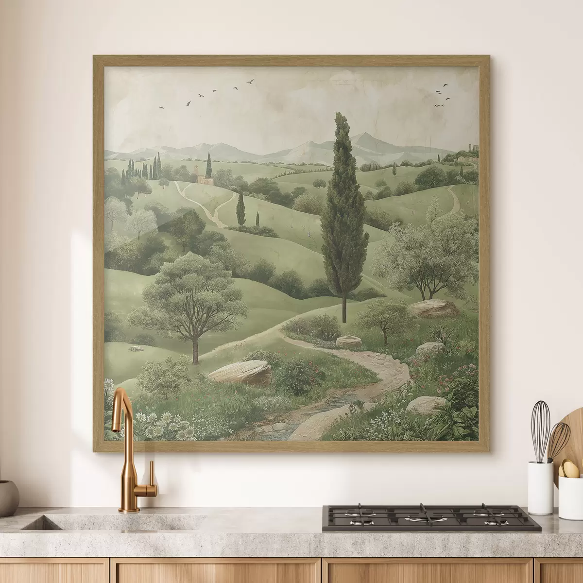Poster Árbol y eternidad f40075