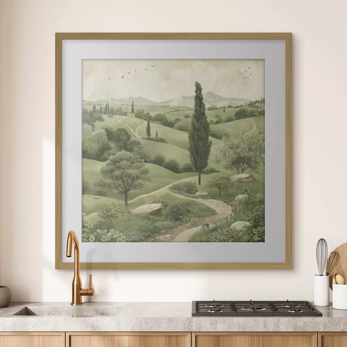 Poster Árbol y eternidad f40075