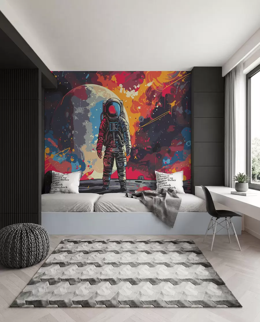 murales de pared Astronauta w08201