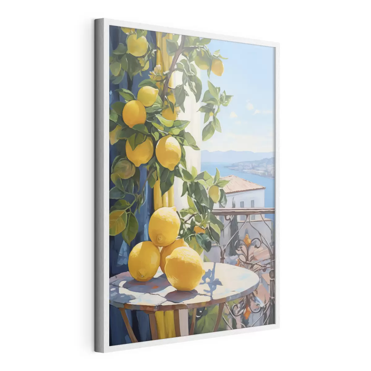 Poster Sol y limones f40091