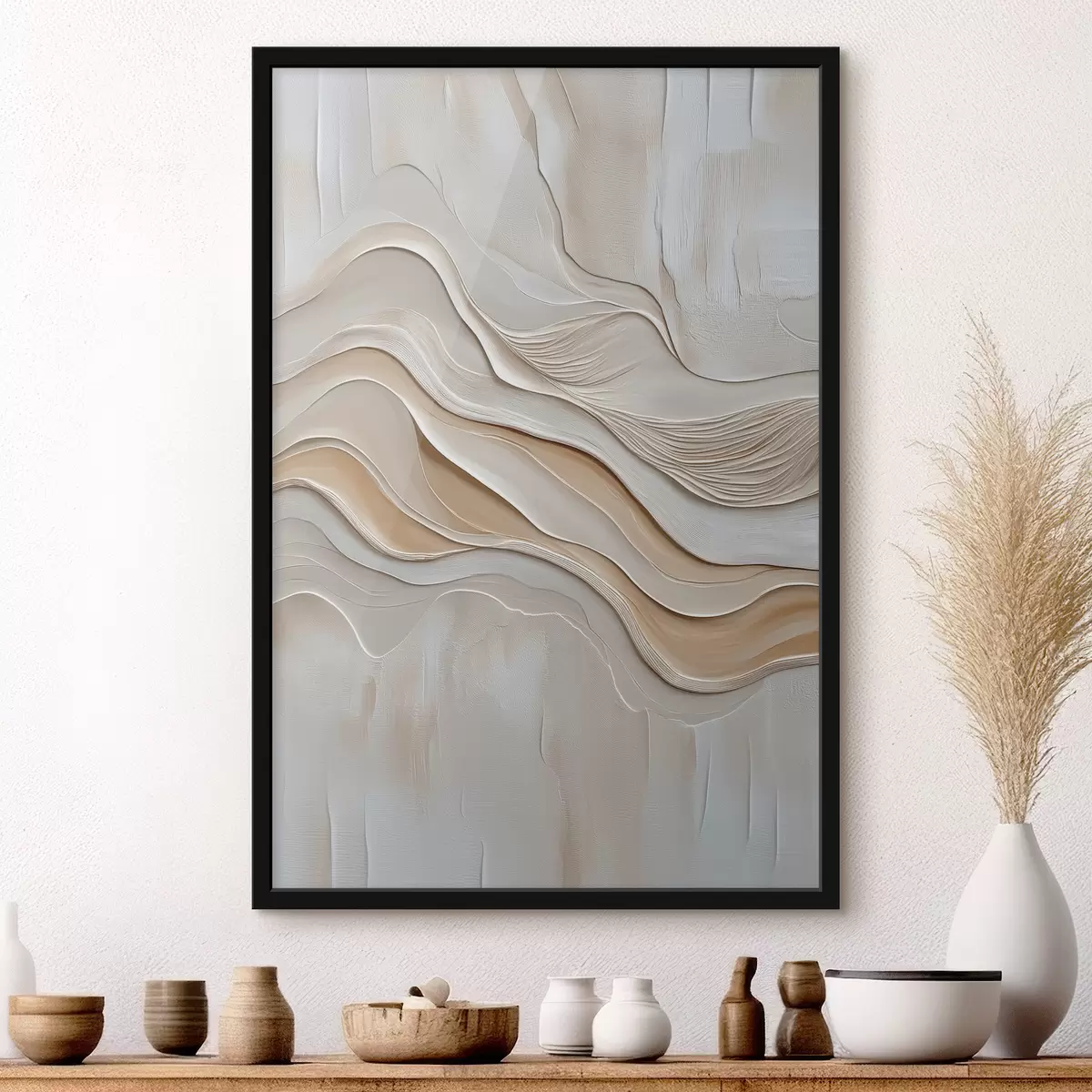 Poster Abstracción con imitación de textura. f39558