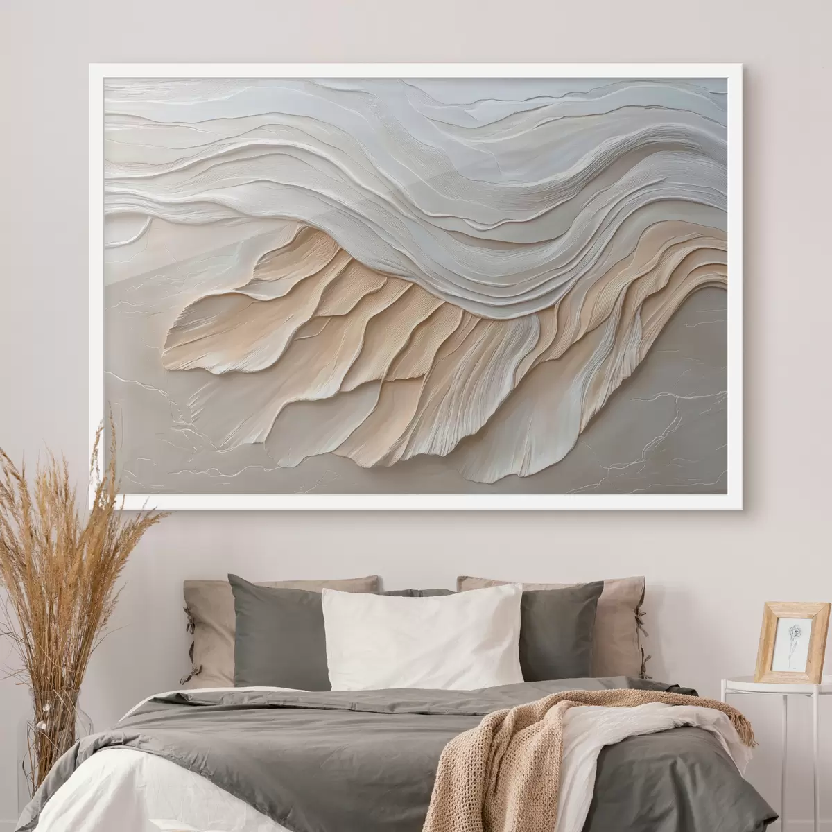 Poster Abstracción con imitación de textura. f39894