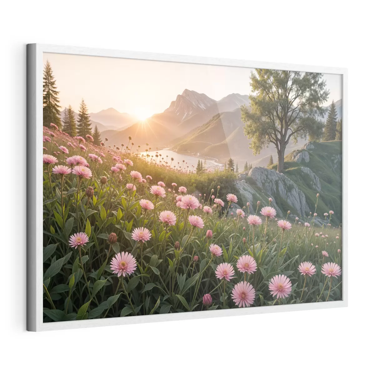 Poster Rosas y ligereza f40154