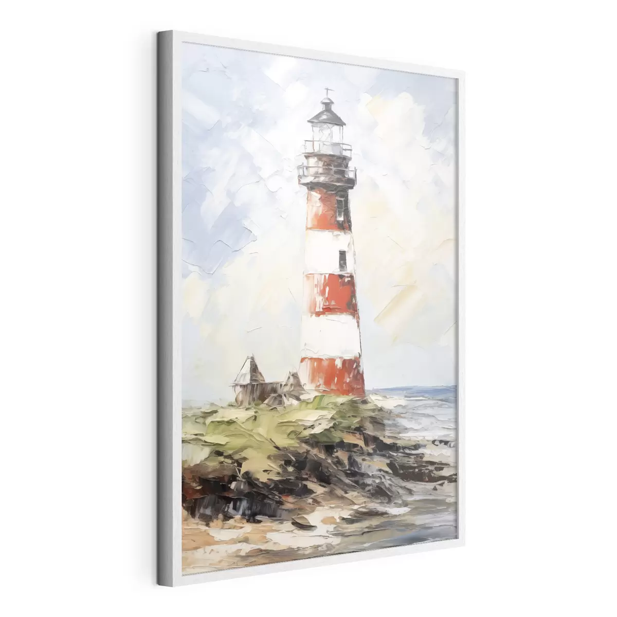 Poster Cuadro faro en la isla f40223
