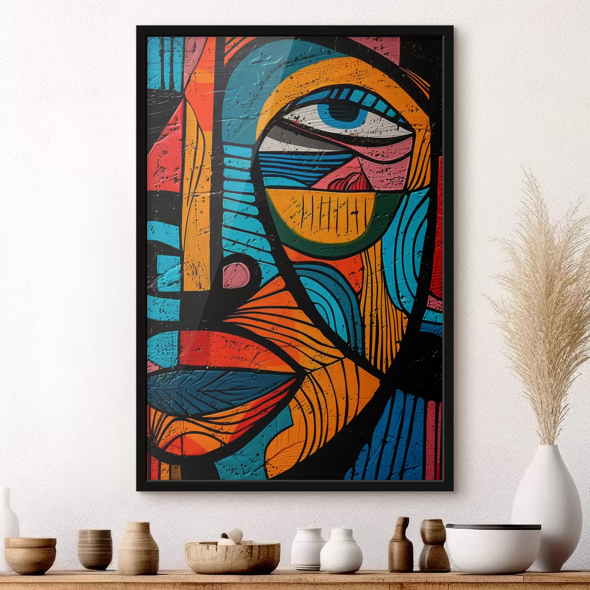 Poster Cara abstracta f40207