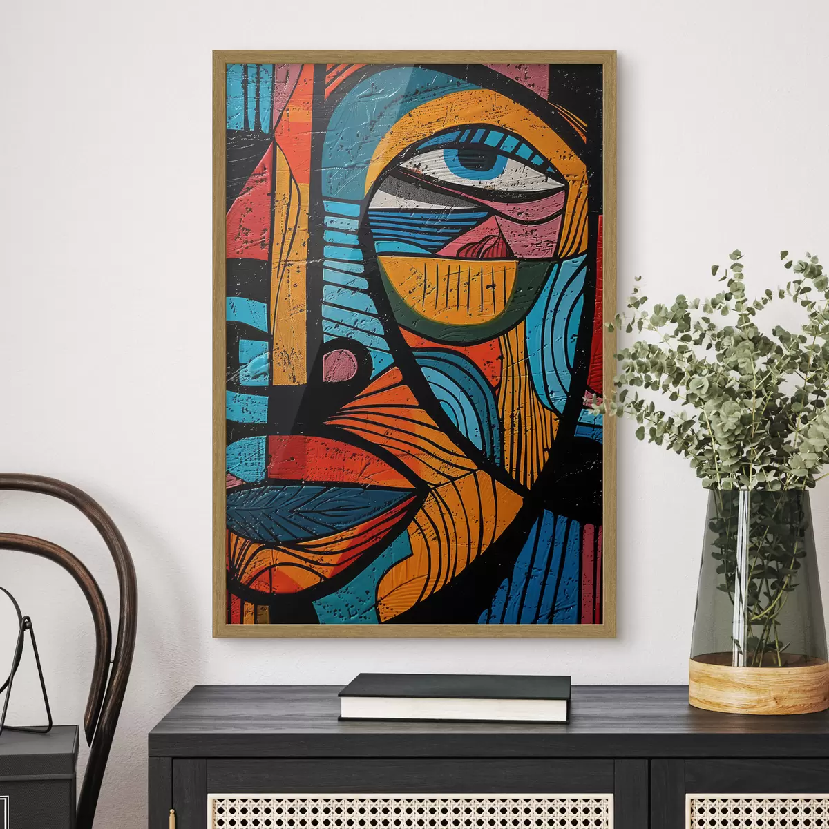 Poster Cara abstracta f40207