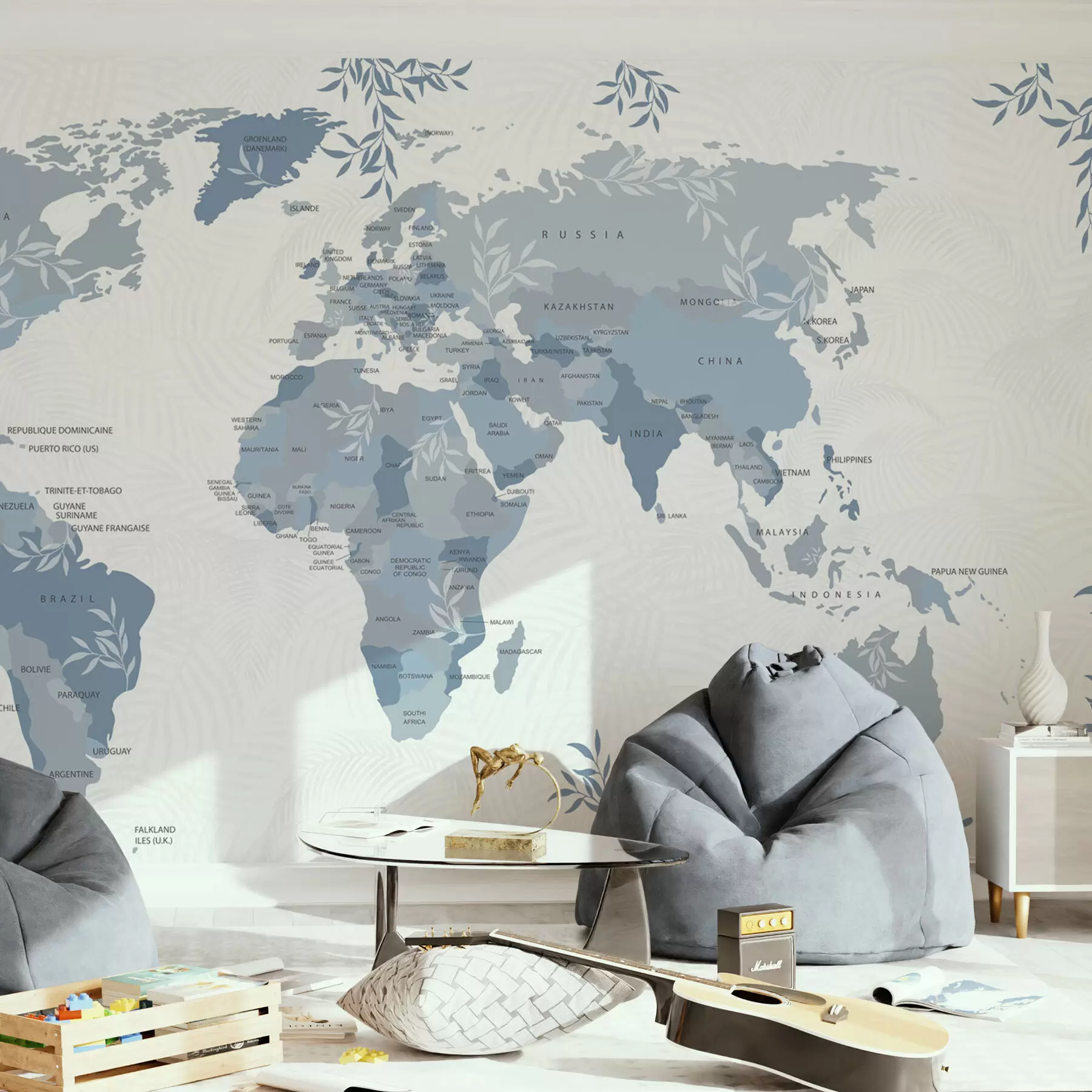 murales de pared Ritmo y magia w08211v4