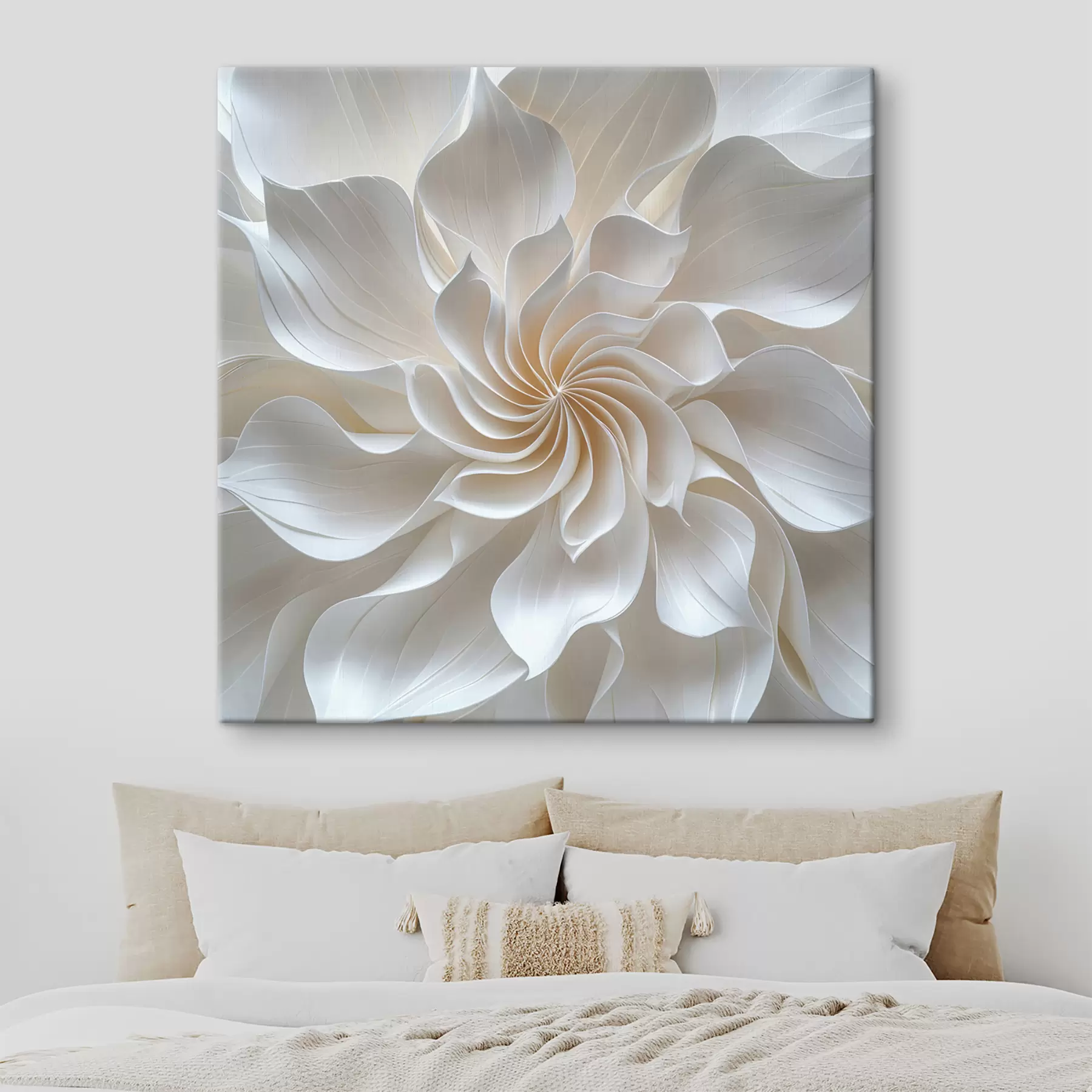 murales de pared flor grande y brillante s40261
