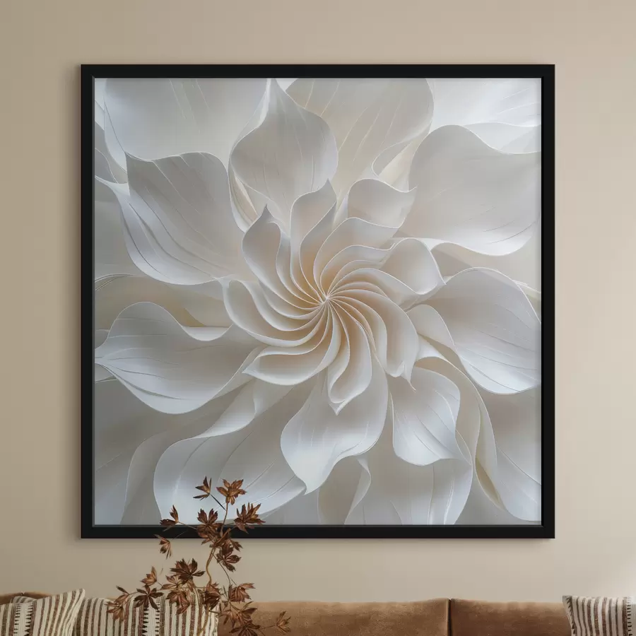 murales de pared flor grande y brillante f40261