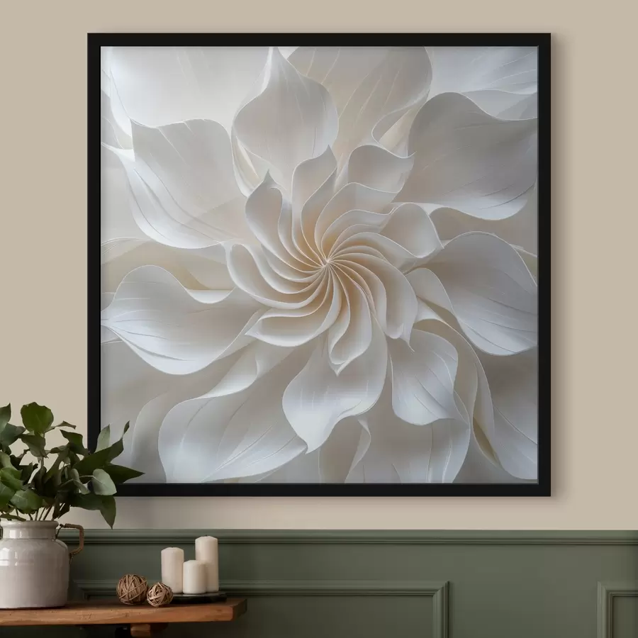 murales de pared flor grande y brillante f40261