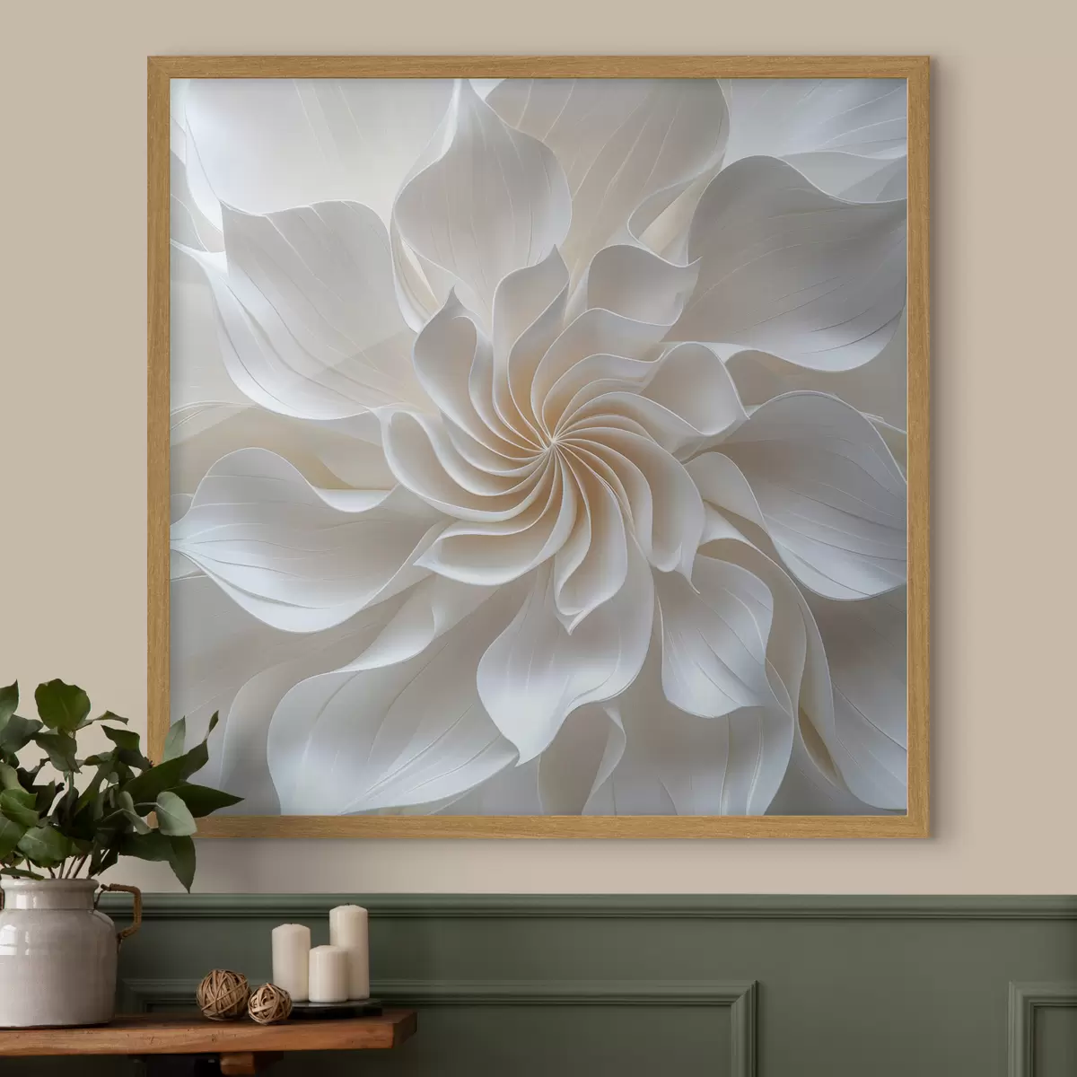 Poster flor grande y brillante f40261