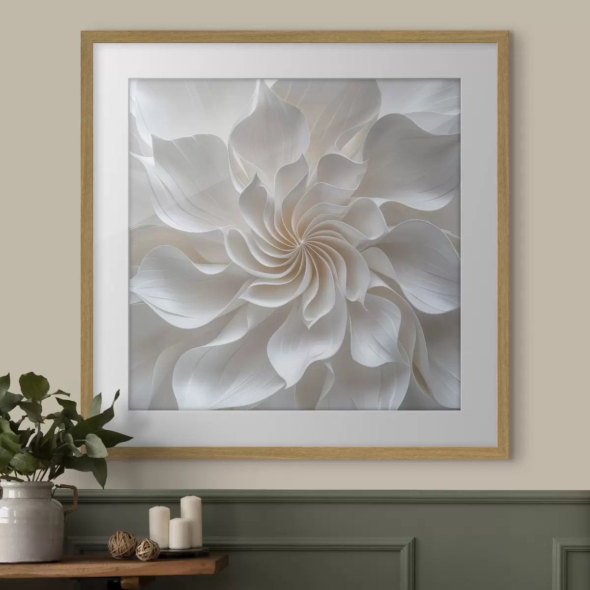 Poster flor grande y brillante f40261