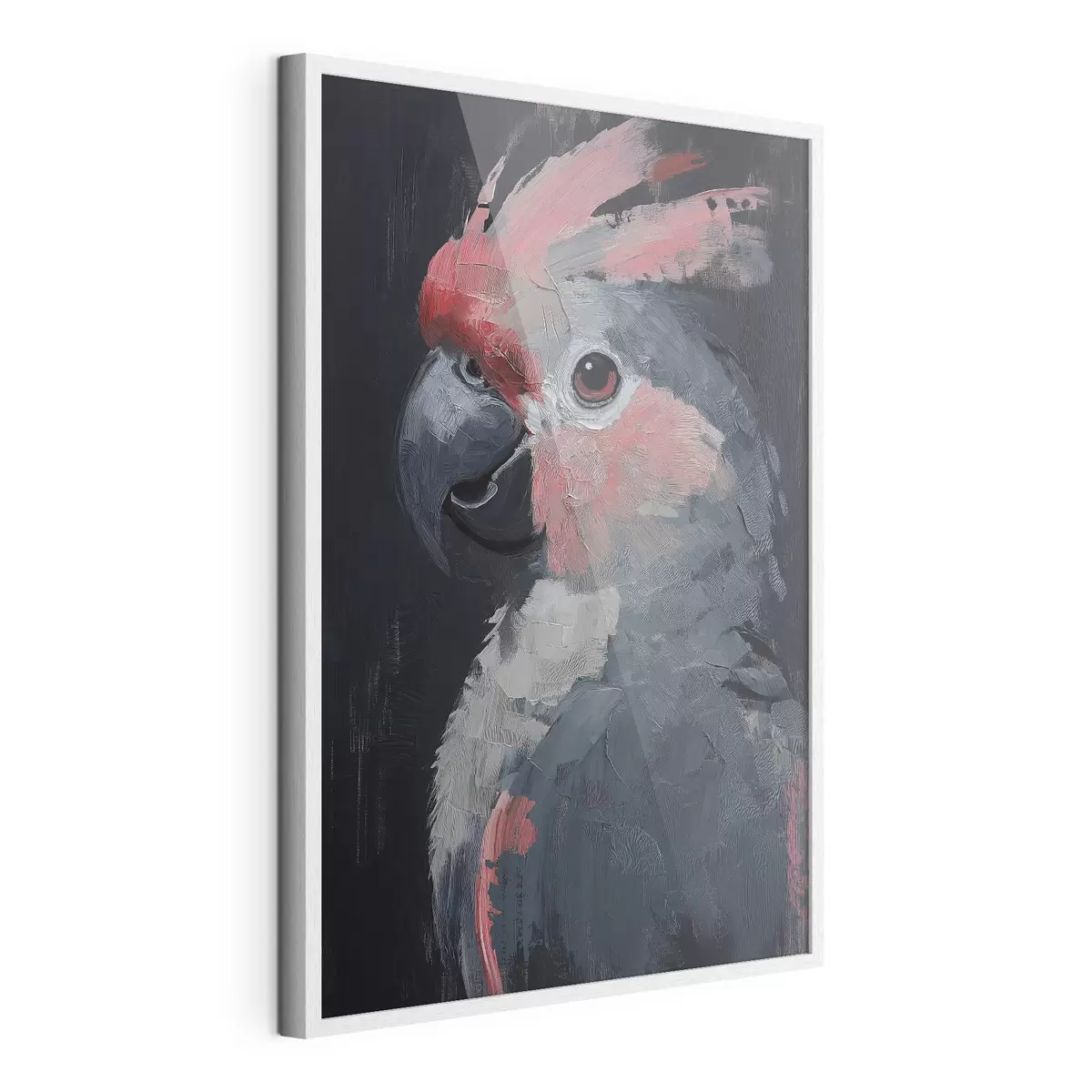Poster El loro está pintado con acrílico f40266