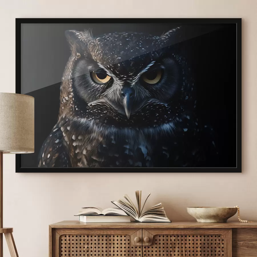 murales de pared Vista del búho f40271