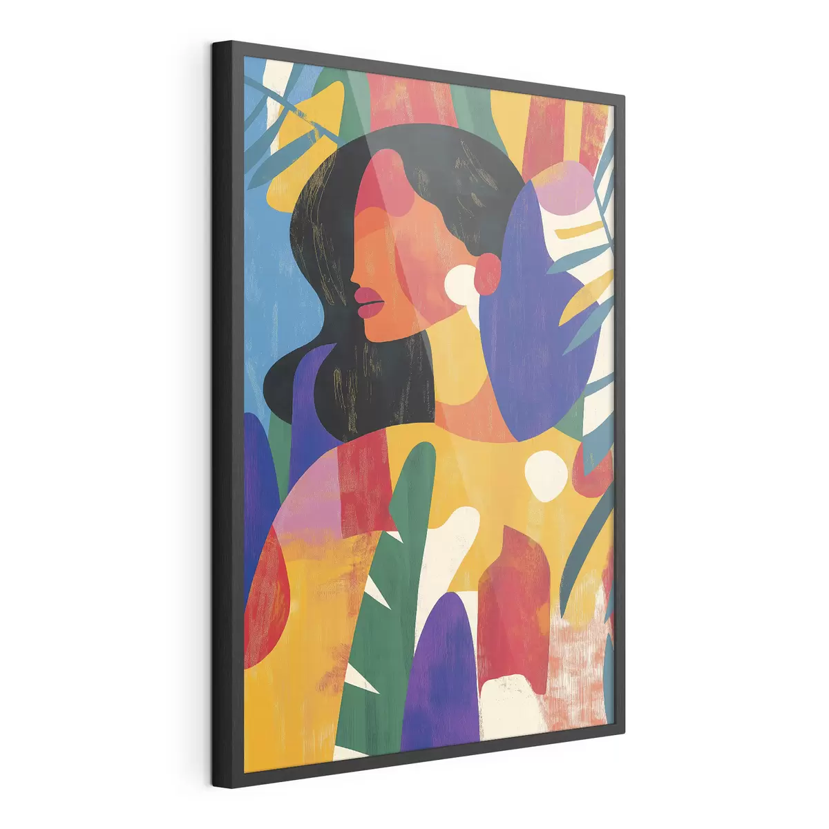 Poster Retrato en colores vivos f40275