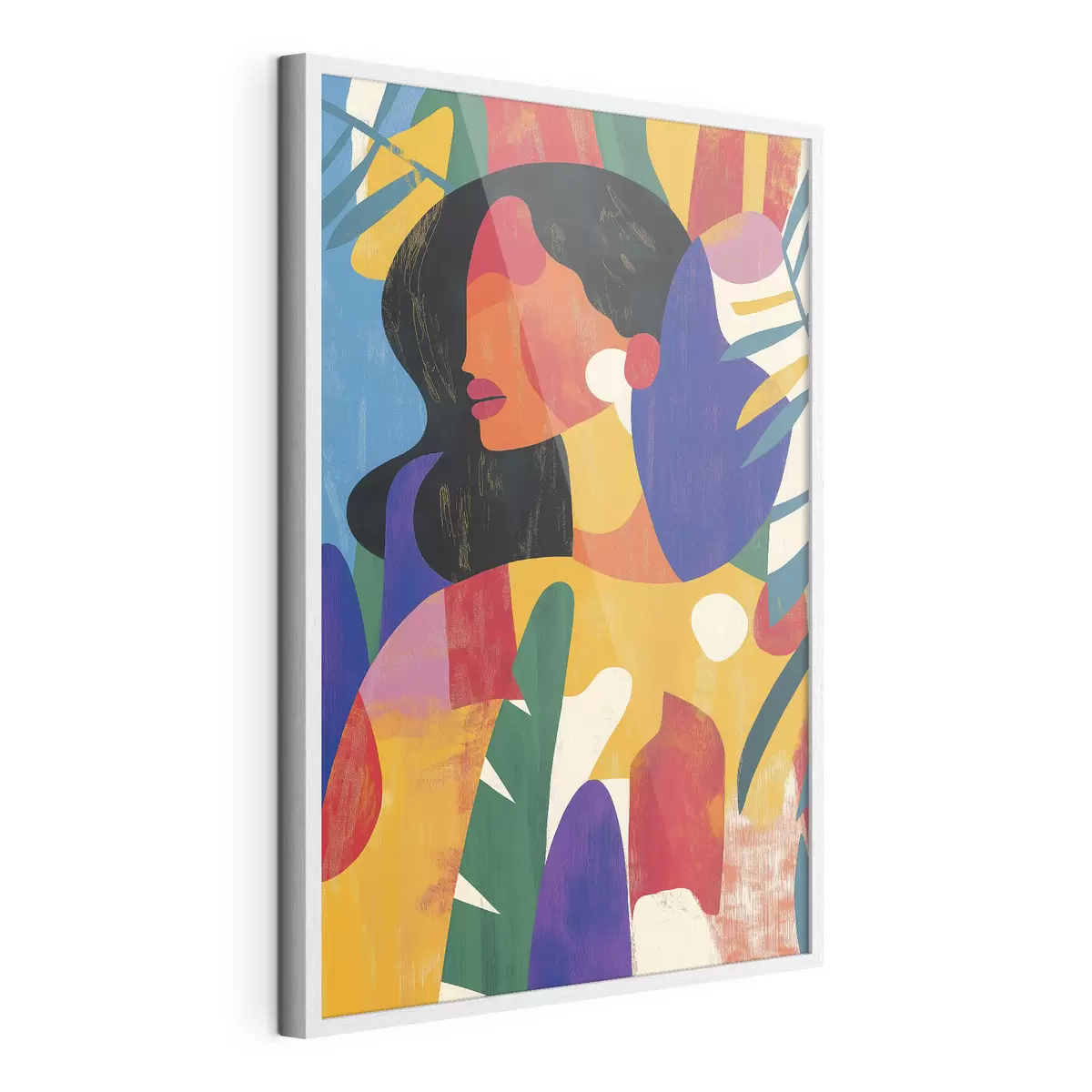 Poster Retrato en colores vivos f40275