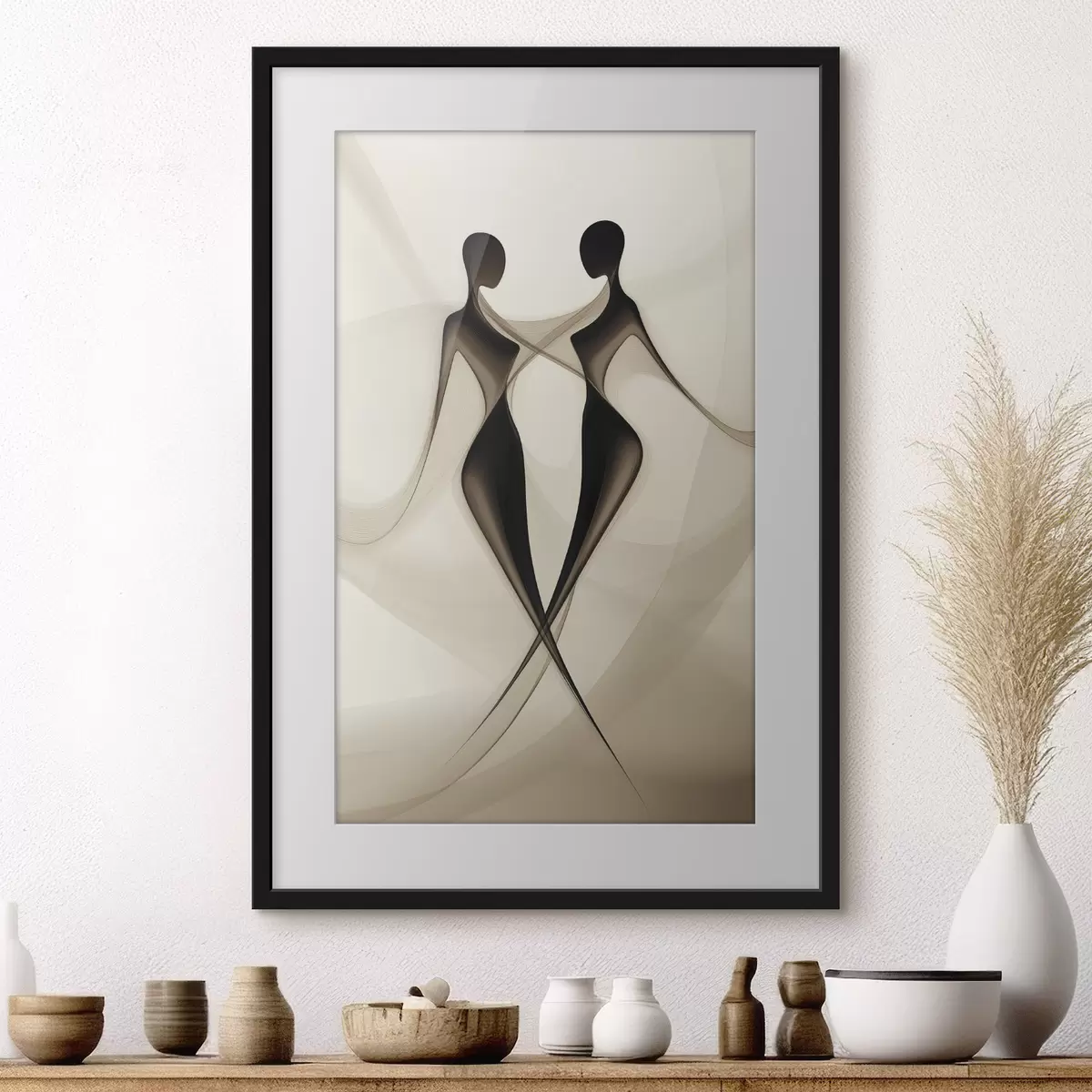 Poster Silueta y vida f40279