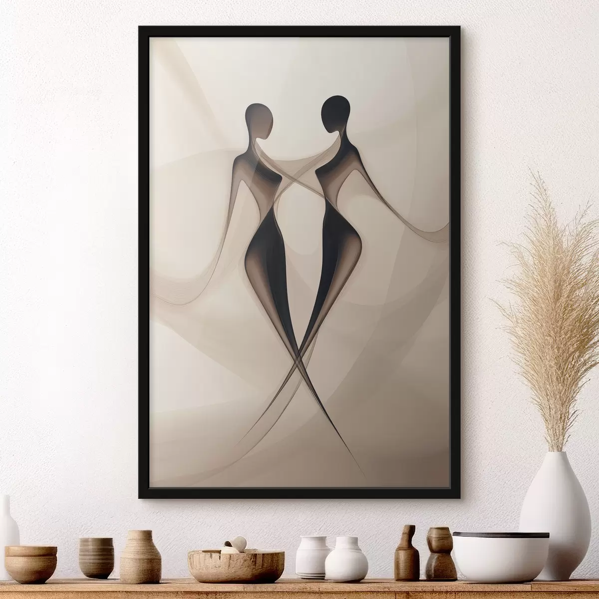 Poster siluetas abstractas f40279