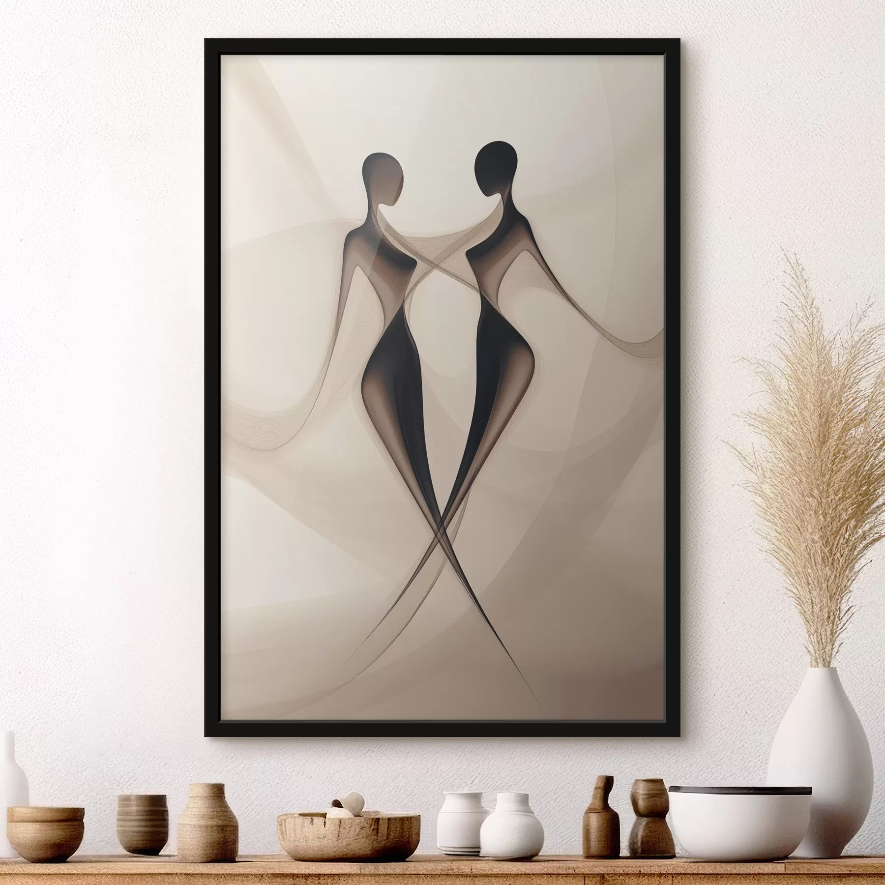 murales de pared siluetas abstractas f40279