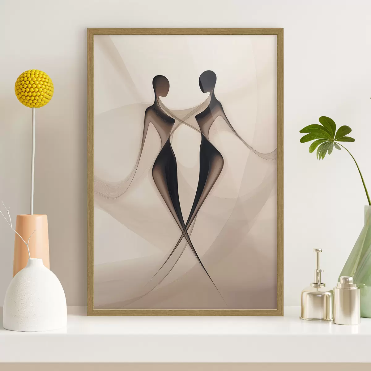 Poster Silueta y vida f40279