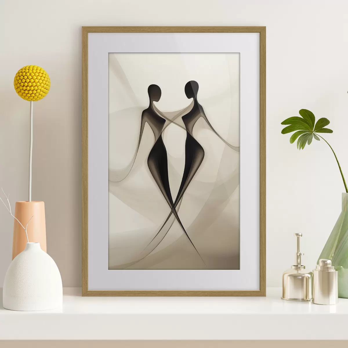 Poster Silueta y vida f40279