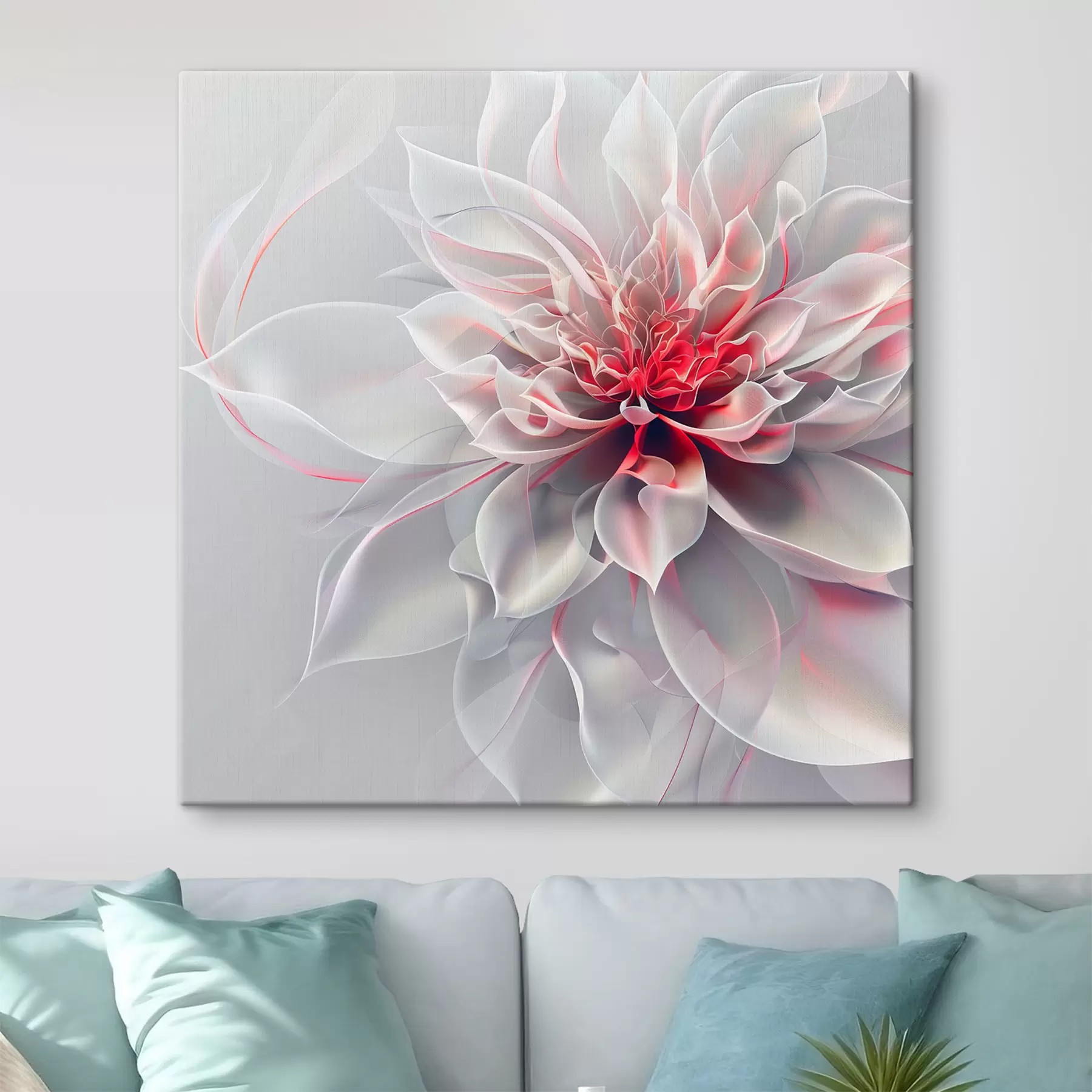 murales de pared Flor abstracta s40359