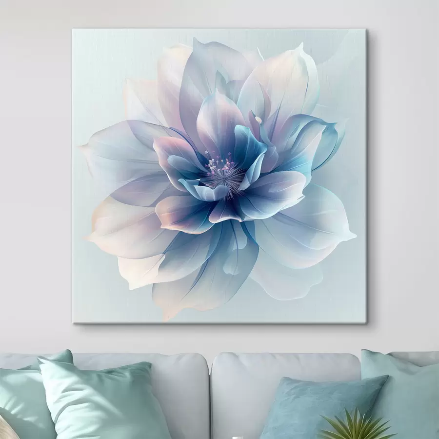 murales de pared Delicada flor abstracta s40362