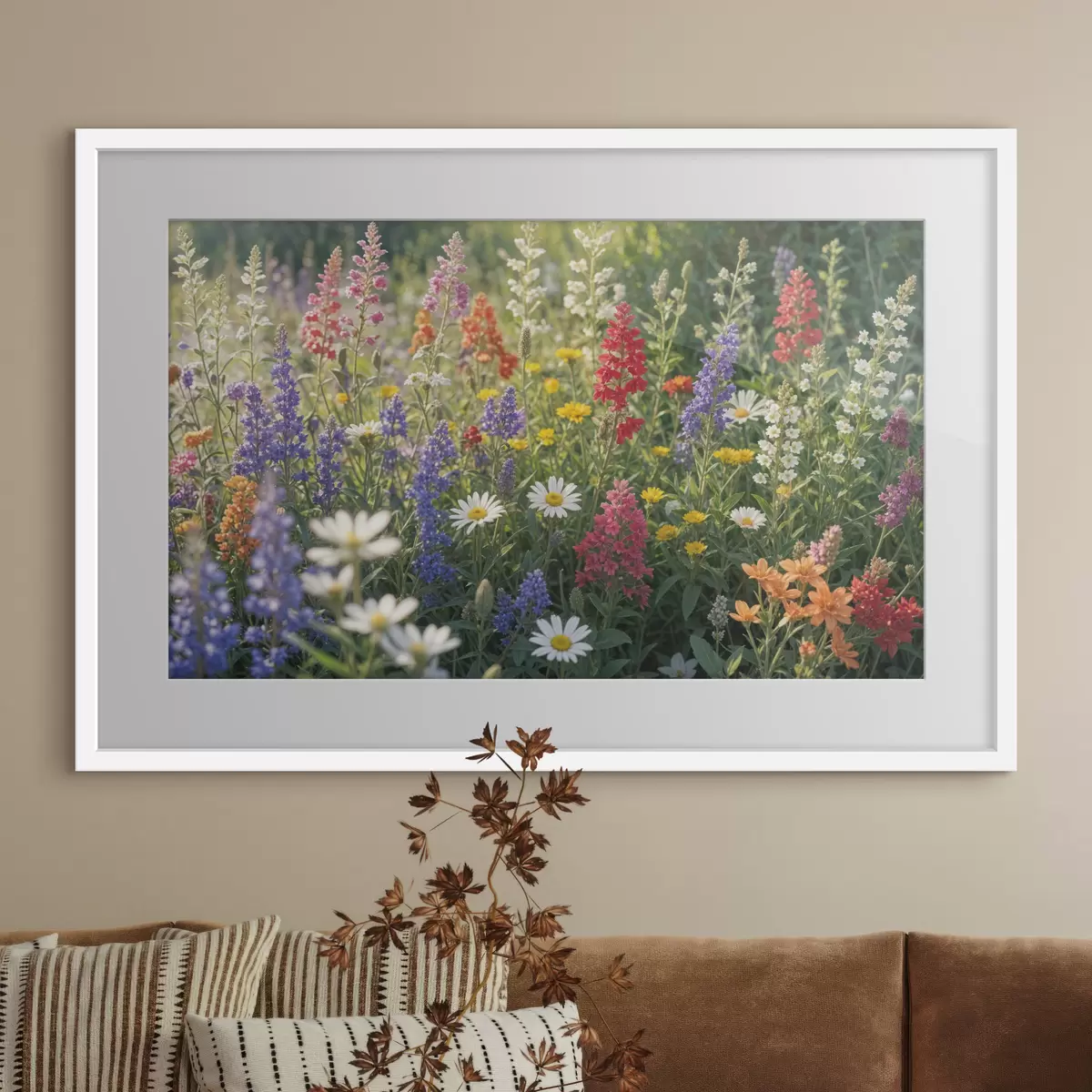 Poster Jardín de encuentros de verano f40390