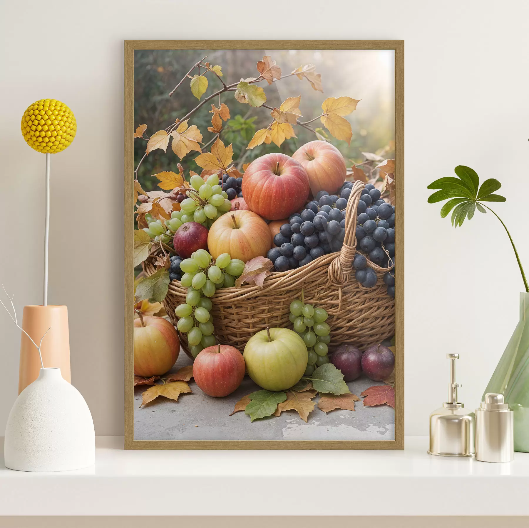 murales de pared Hojas y alma f40409