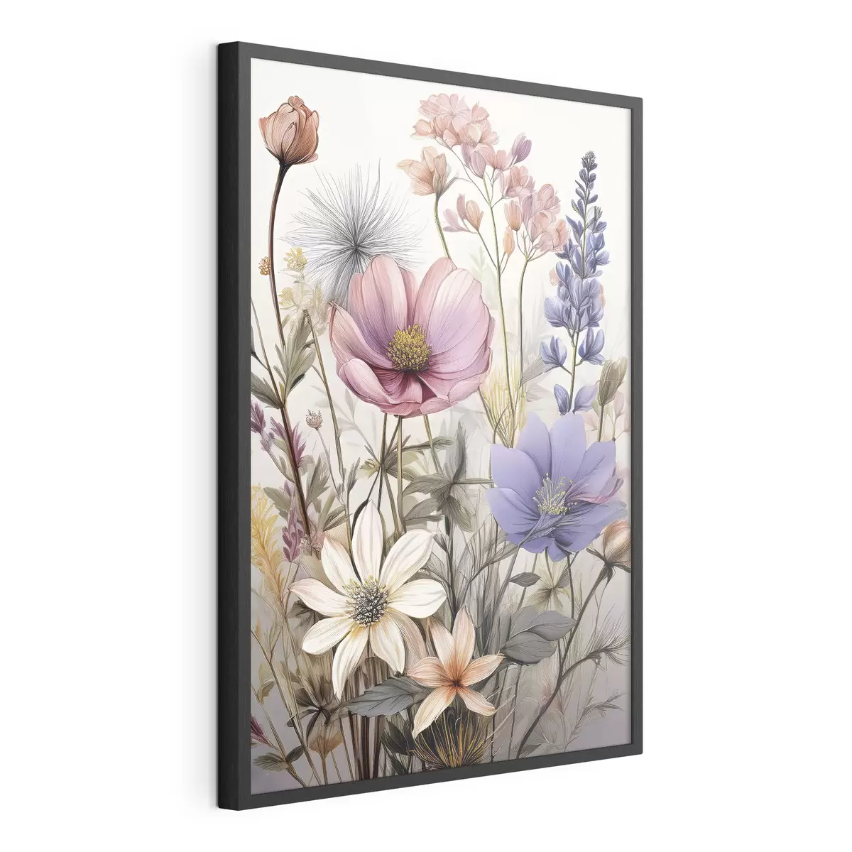 Poster flores silvestres, arreglo floral f40423
