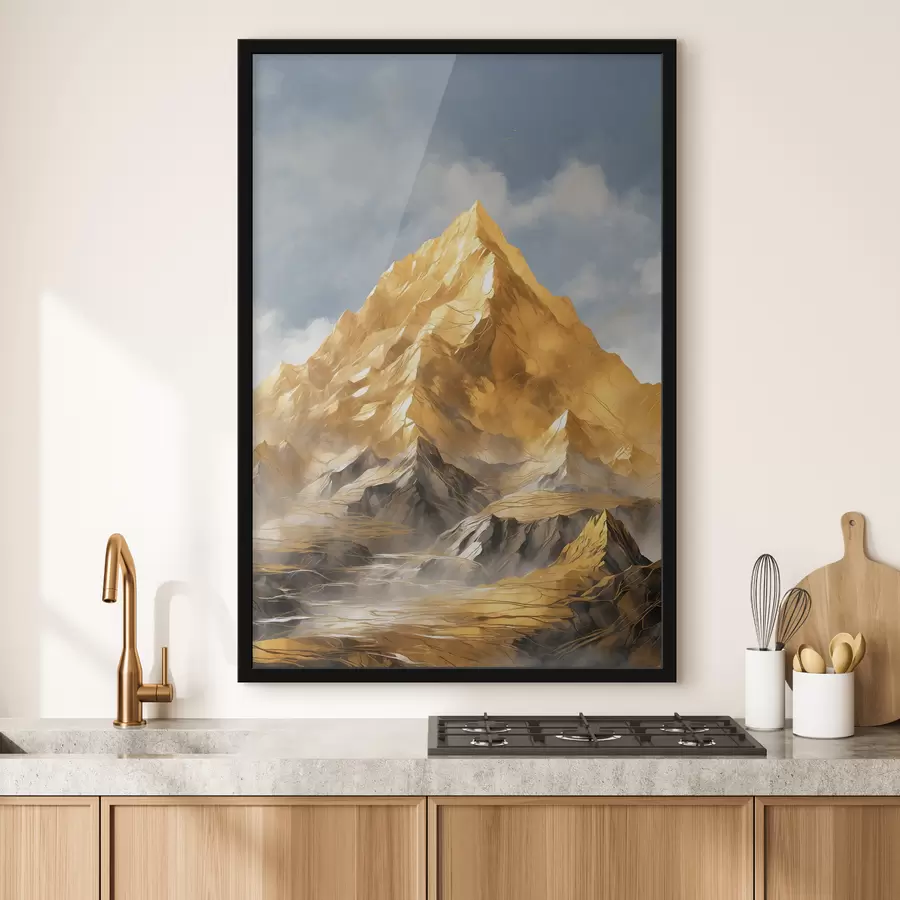 murales de pared Montaña f40335