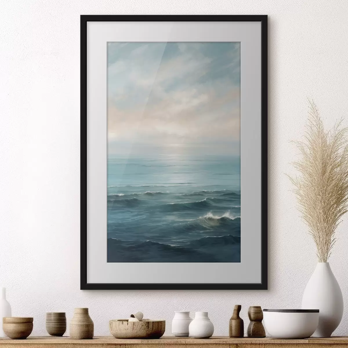 Poster Mar ondulado f40345