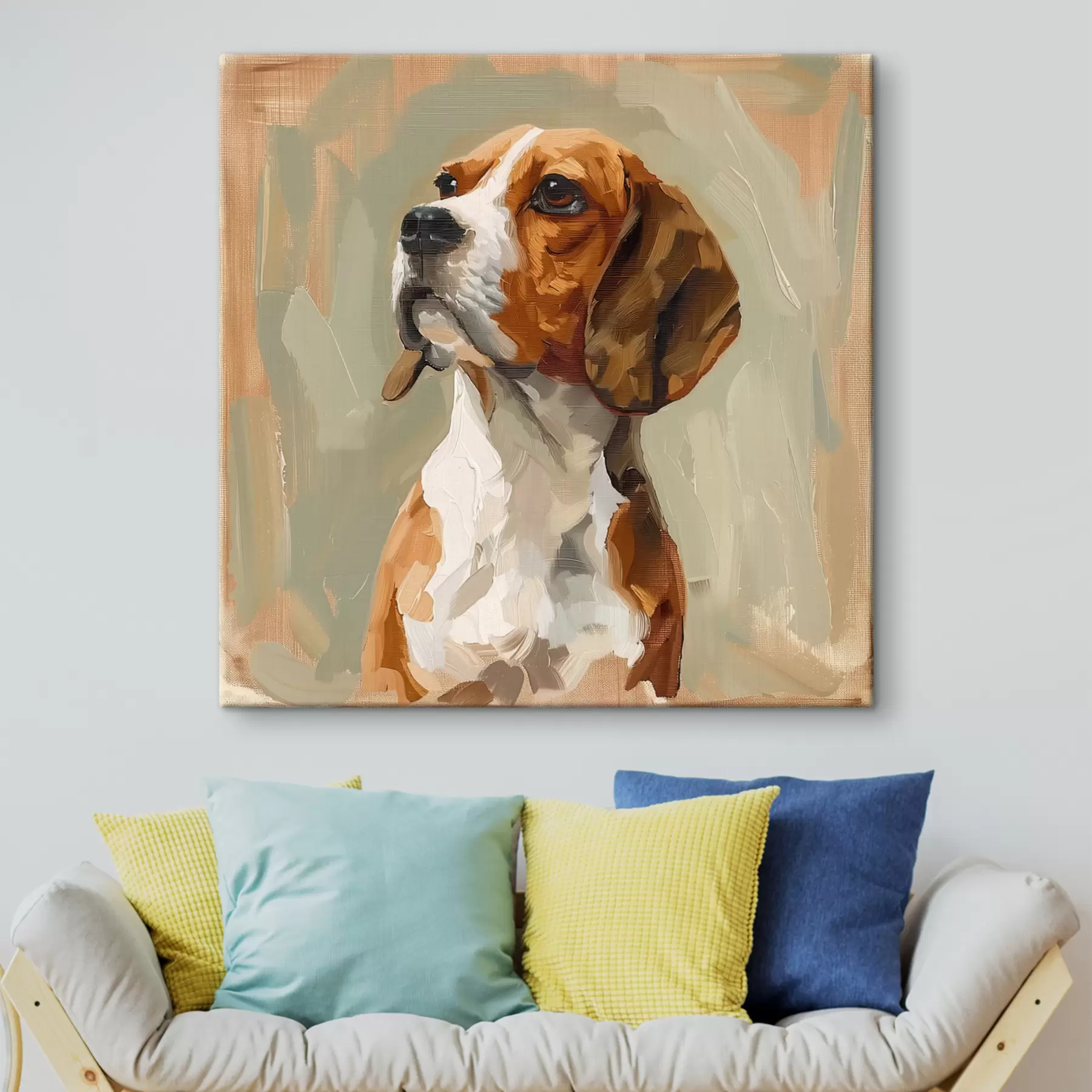 murales de pared Un beagle s40444