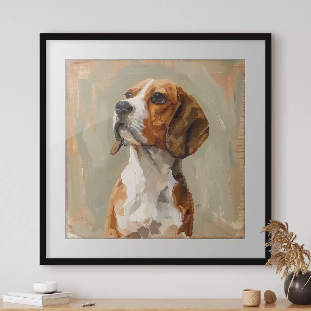 Poster Un beagle f40444