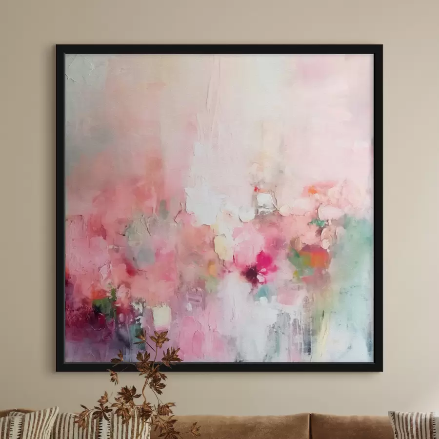 murales de pared Estilo moderno de grandes pinceladas abstractas. f40512