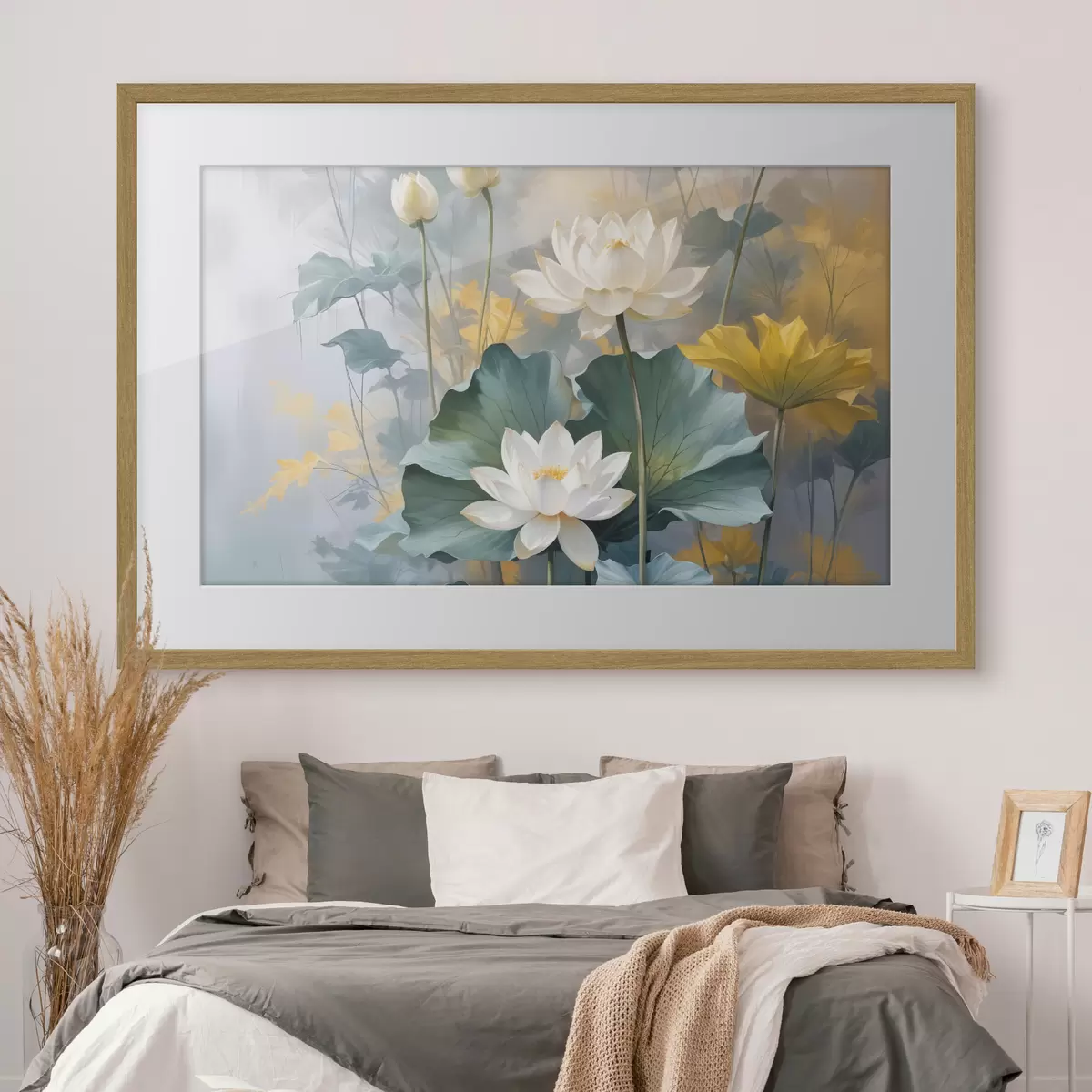 Poster Silencio fluido f40559