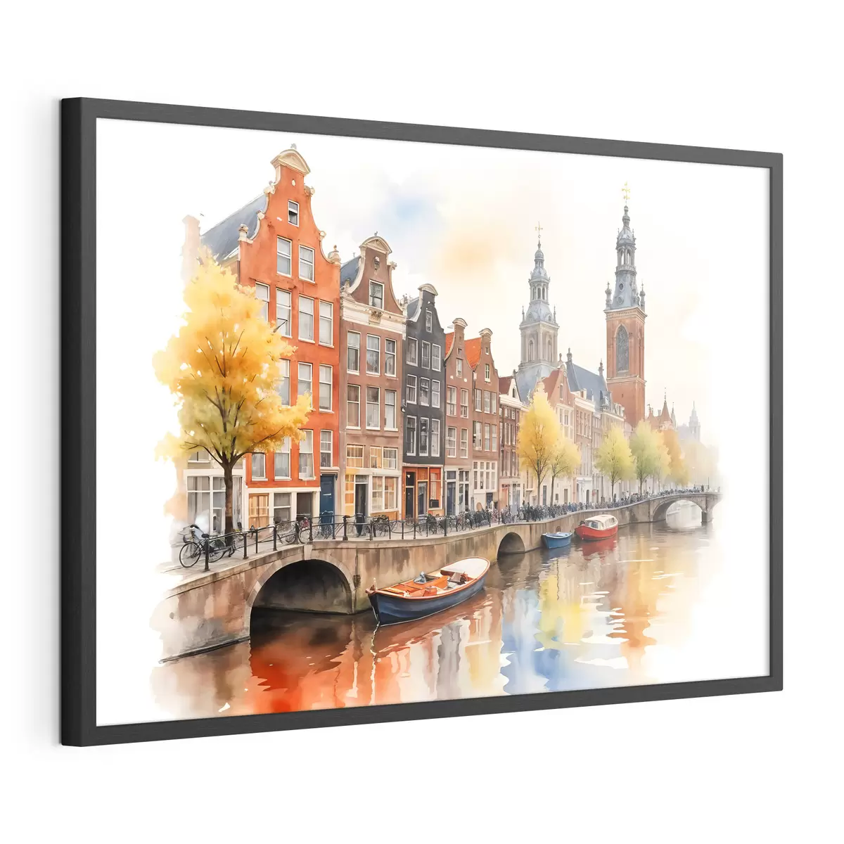 Poster Aguas de Ámsterdam f40561