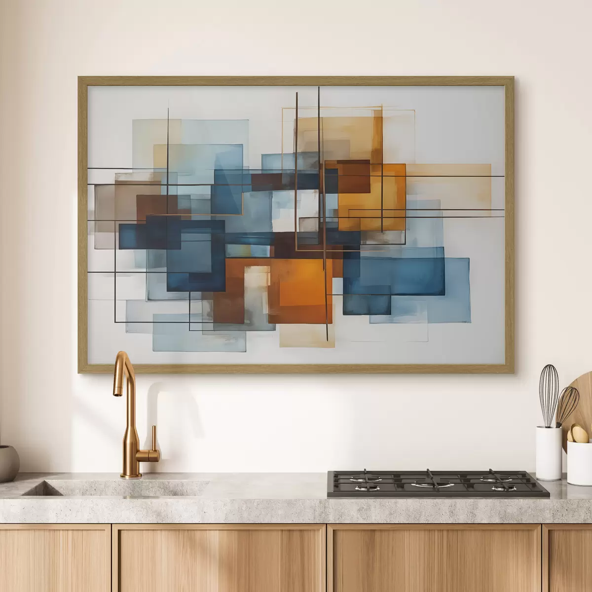 Poster Ritmo de cruces f40563