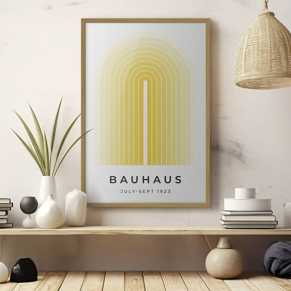 Poster Bauhaus soleado f40536