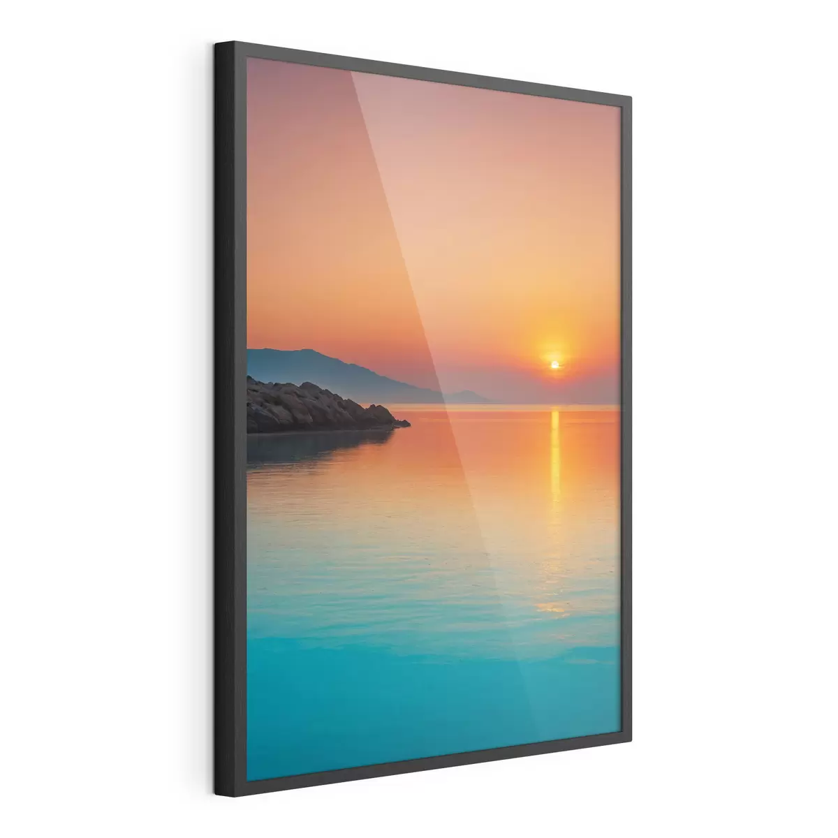 Poster Mar al atardecer f40464