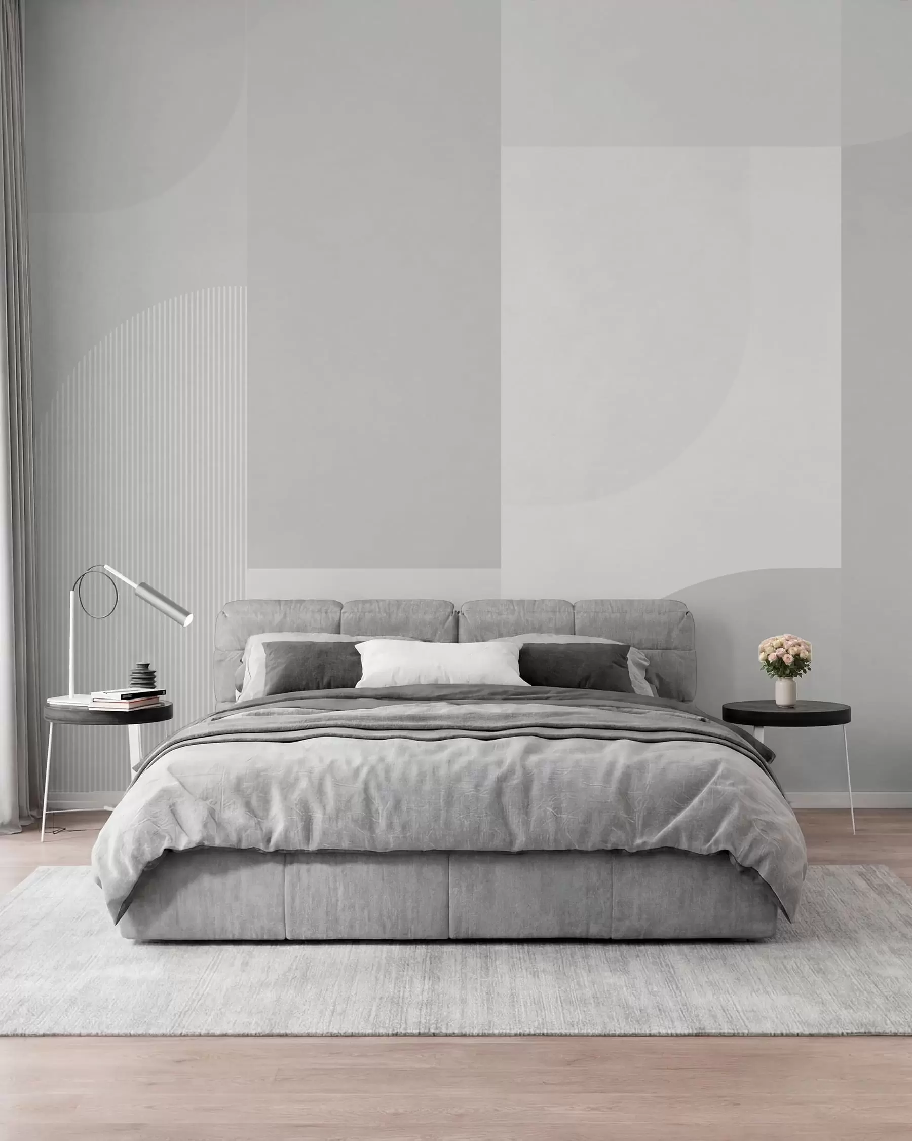 murales de pared Minimalismo de geometría elegante w01500v1