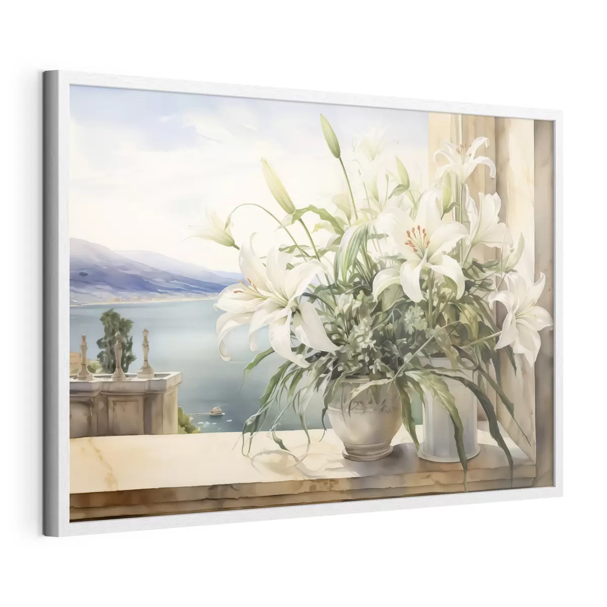 Poster Lirios junto al mar f40682