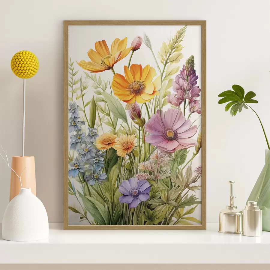 murales de pared Saludo del campo f40708
