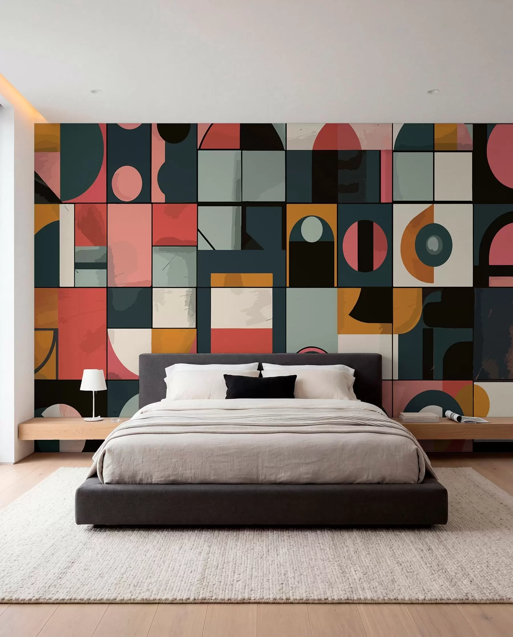 murales de pared Estilo Bahaus w01075