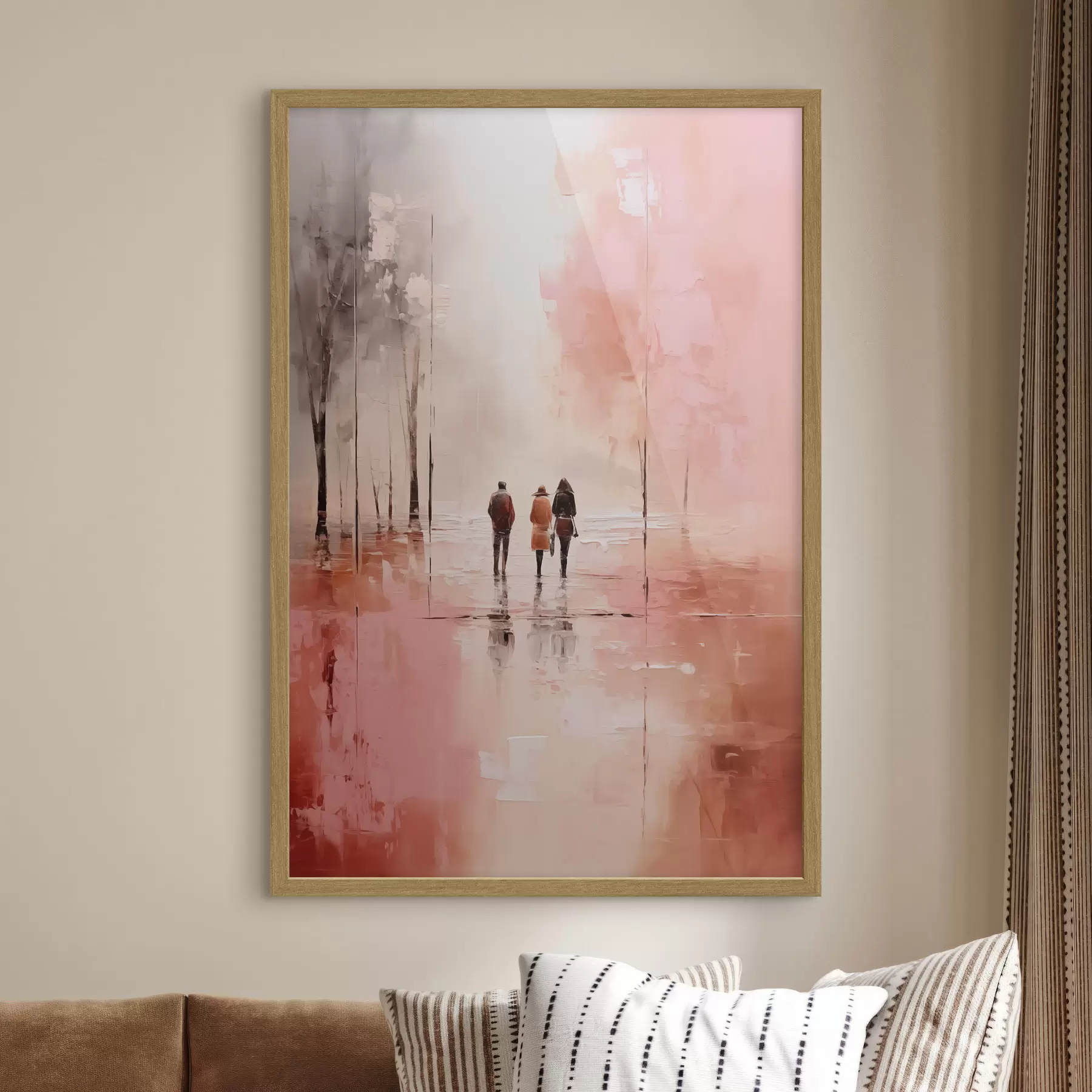 murales de pared Silueta y ensueño f40802